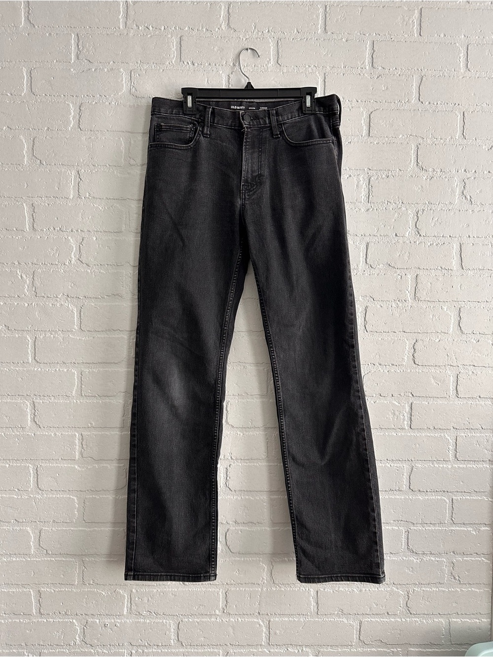 Old Navy black straight leg jeans